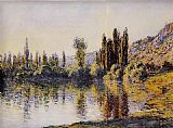 The Seine at Vetheuil 3 by Claude Monet